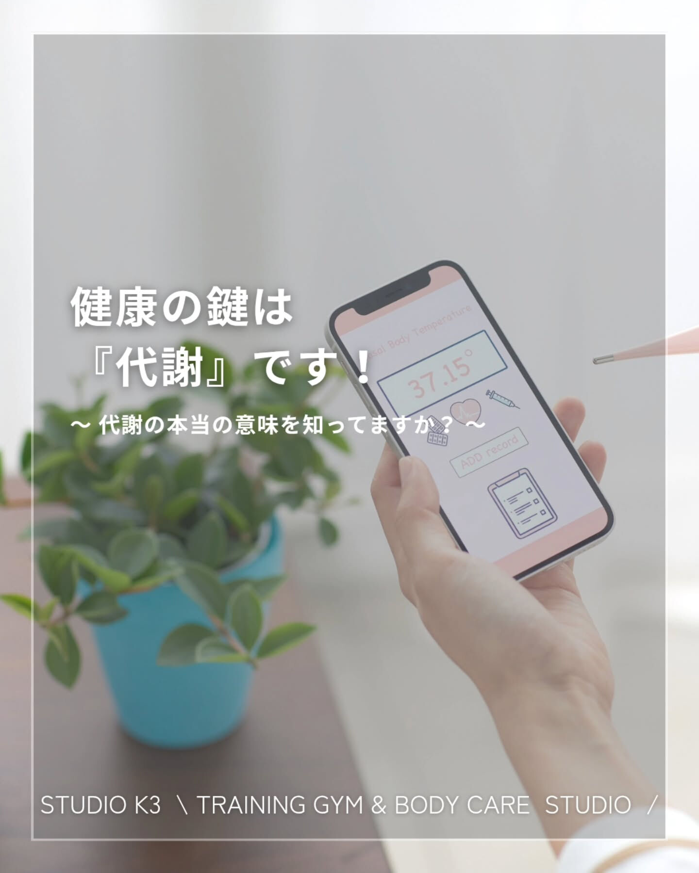 画像19736：\ \ 代謝って何？ / /